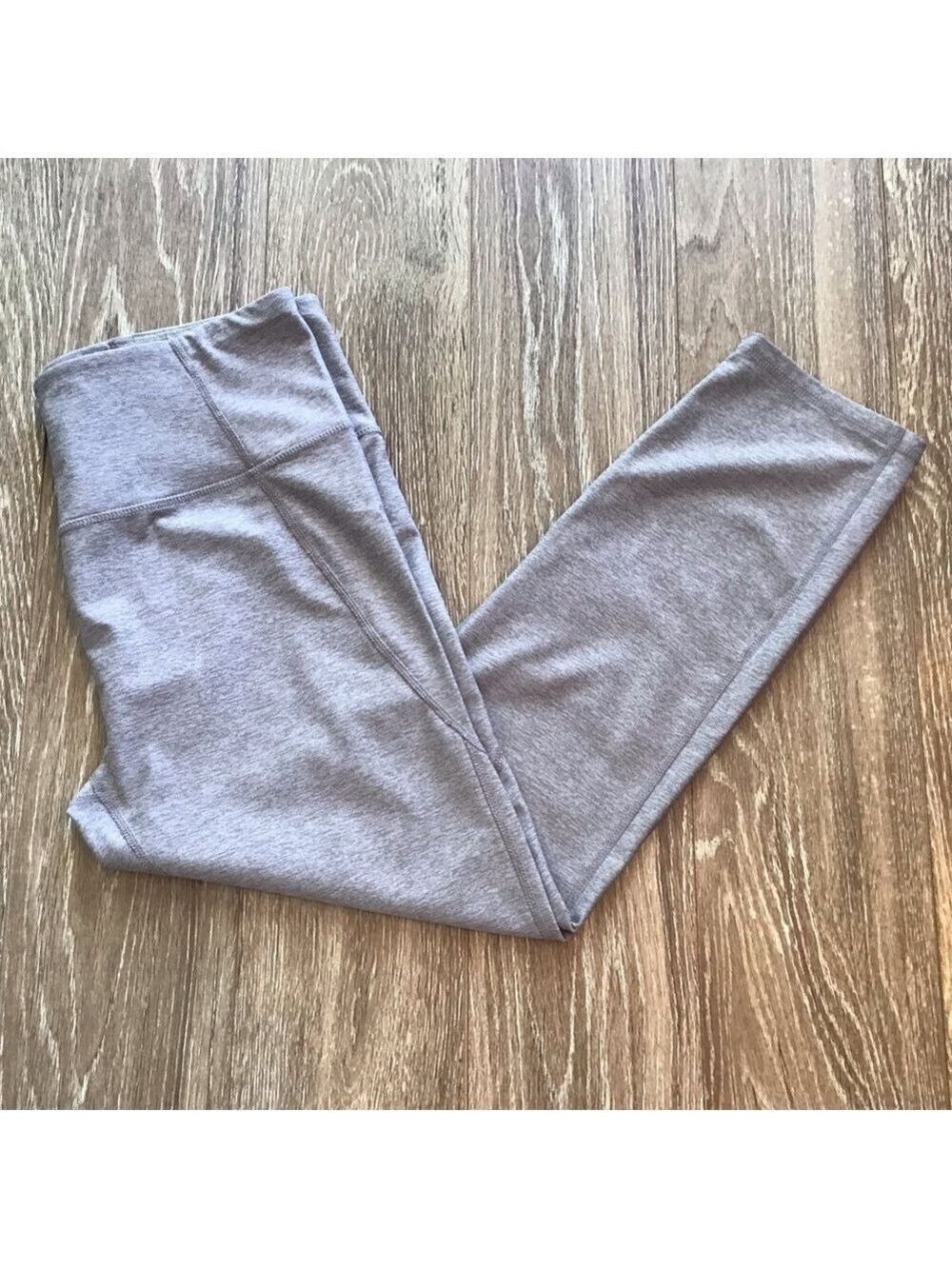 Varley Heather Brown Crop Leggings Large